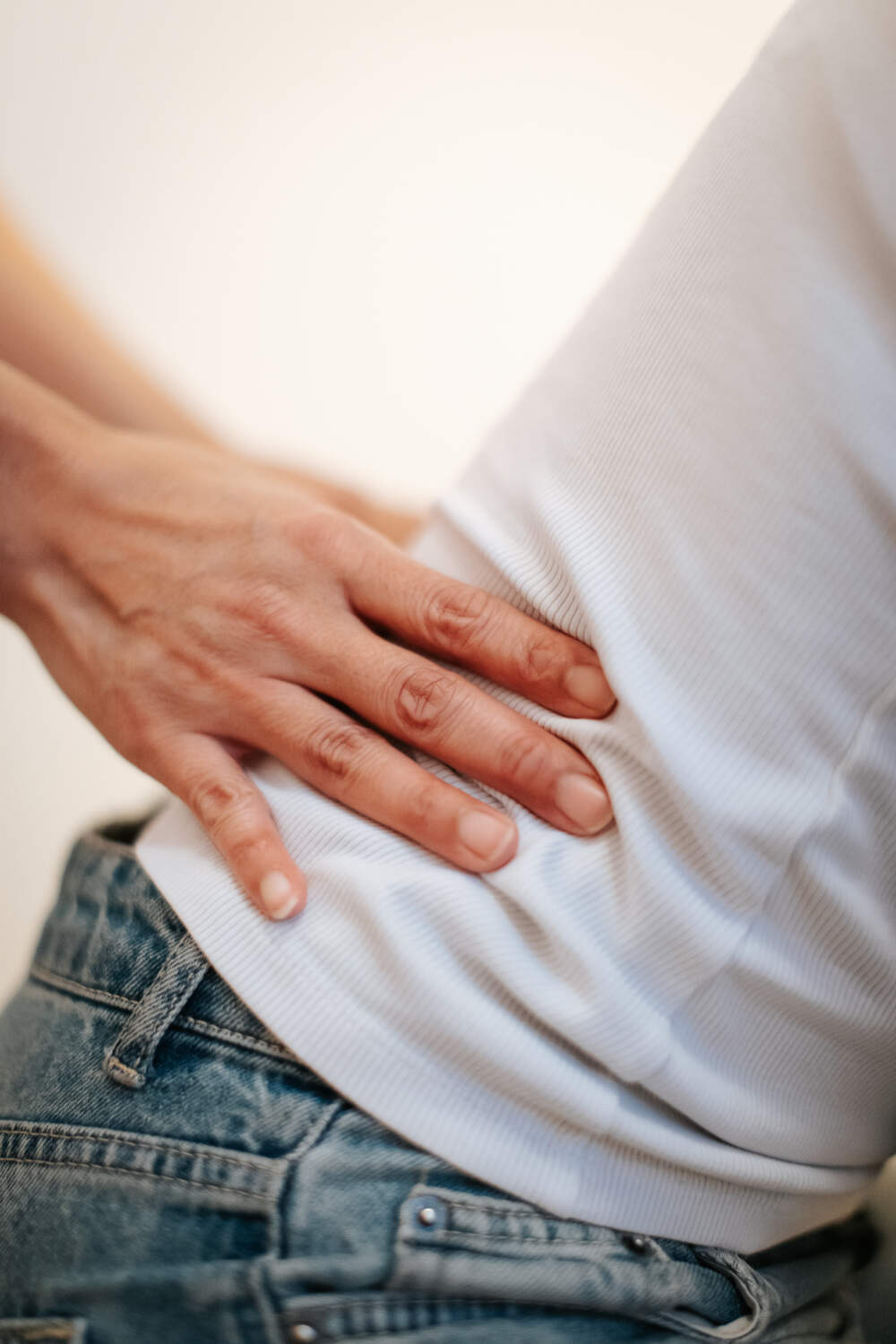 Massage bas du dos